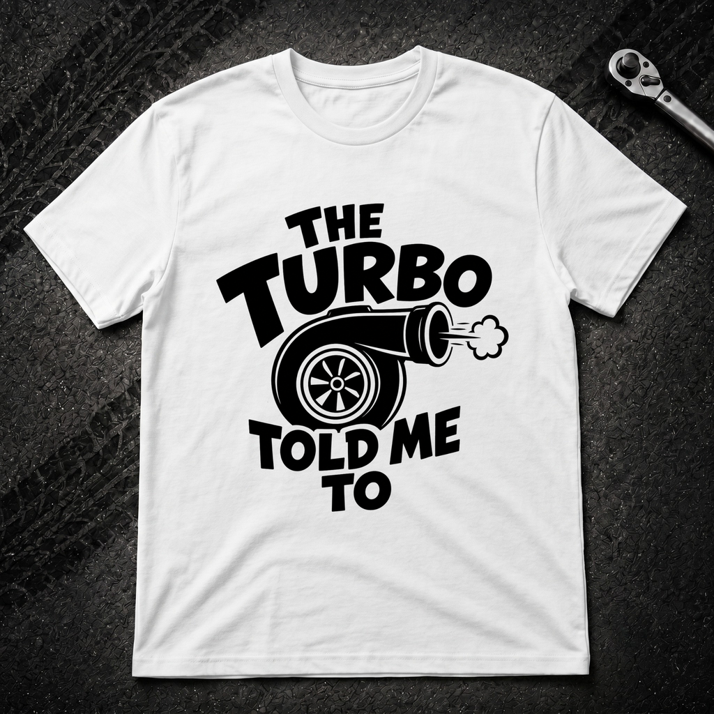 The Turbo Told Me To T-Shirt