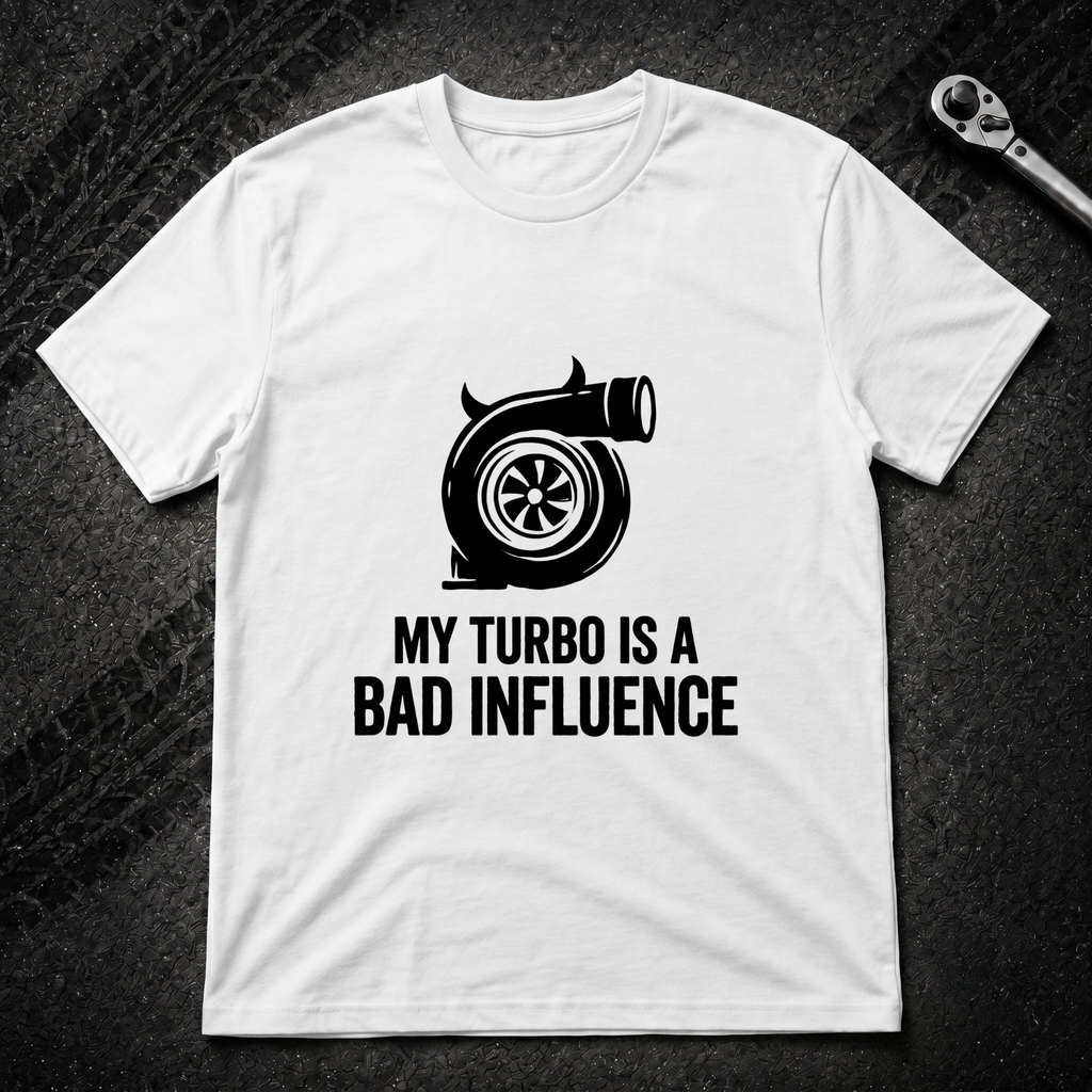 My Turbo Is A Bad Influence T-Shirt