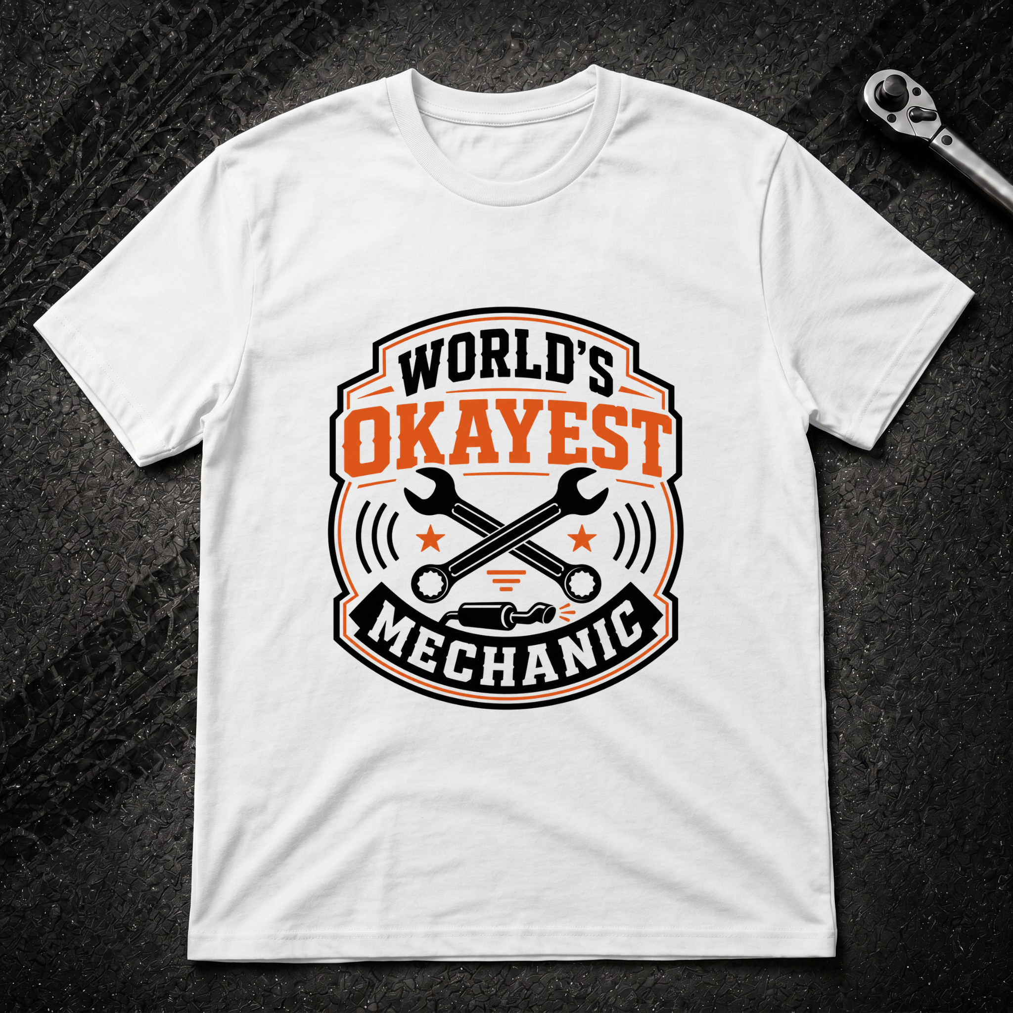 Worlds Okayest Mechanic T-Shirt
