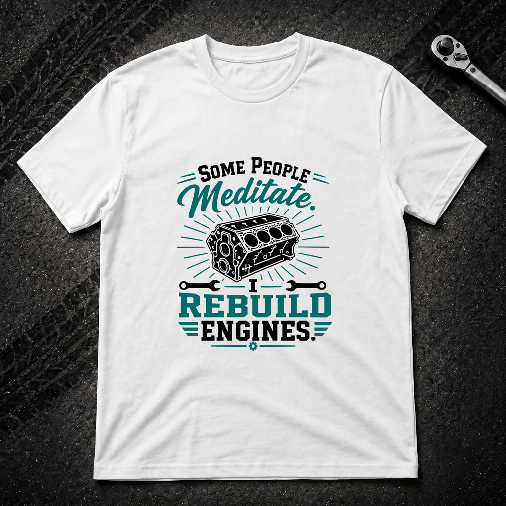 Some People Meditate T-Shirt
