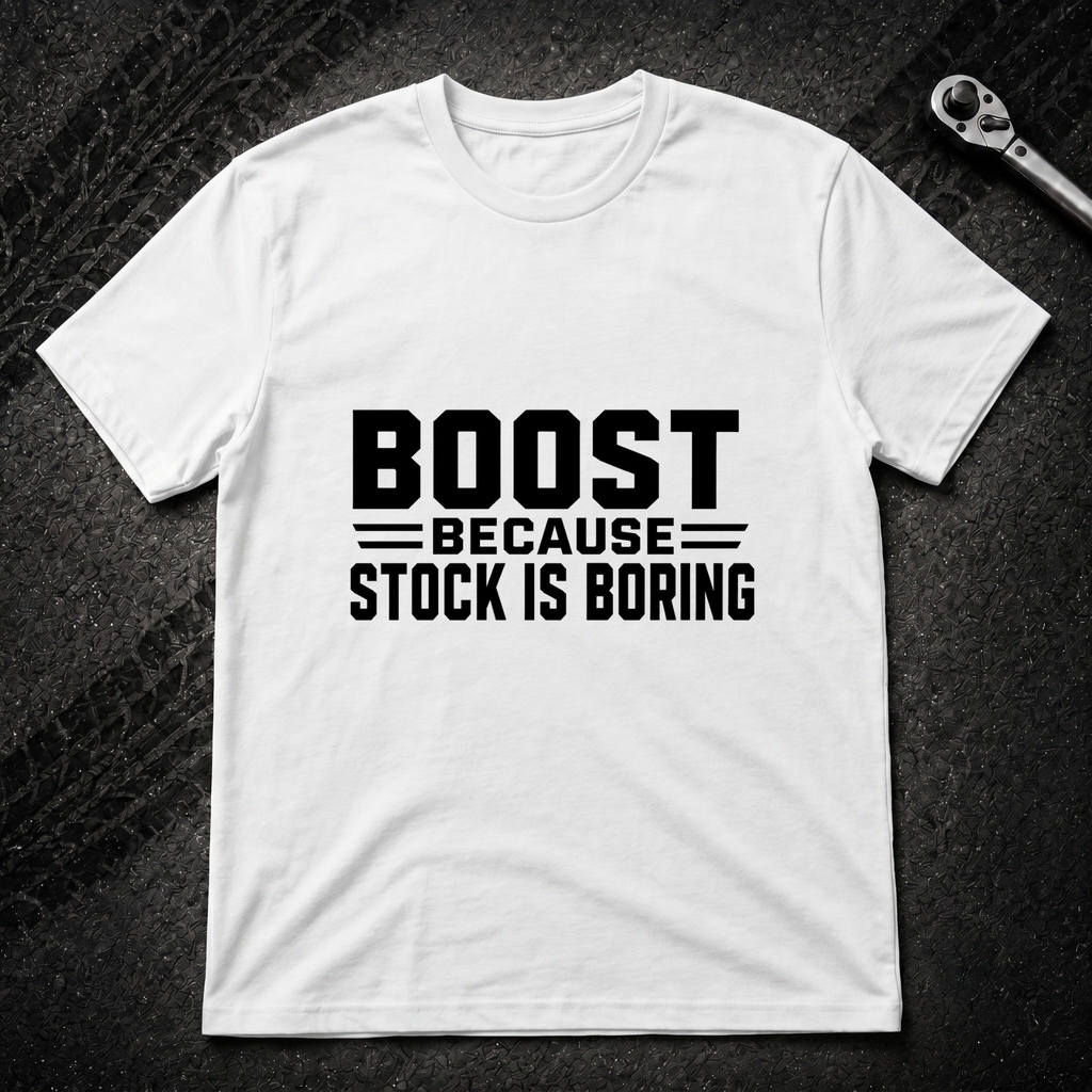 Boost Because Stock Is Boring T-Shirt