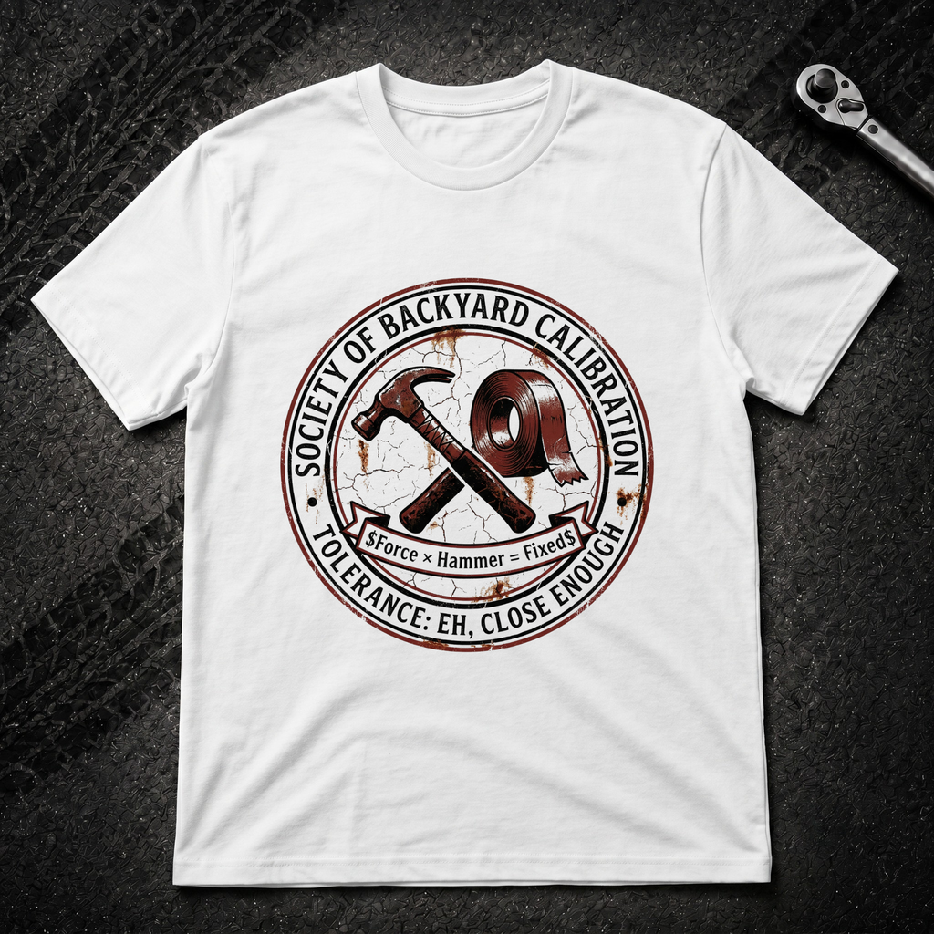 Society Of Backyard Calibration T-Shirt