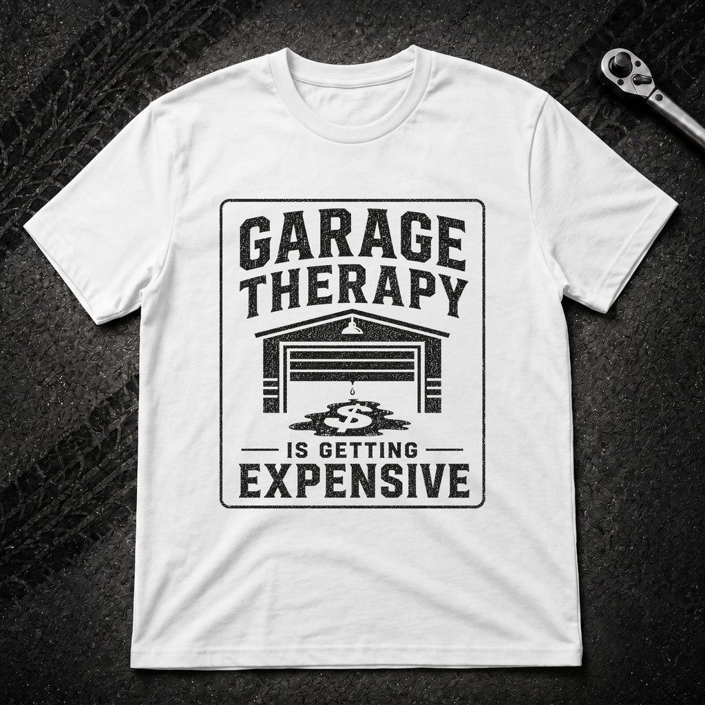 Garage Therapy Is Expensive T-Shirt
