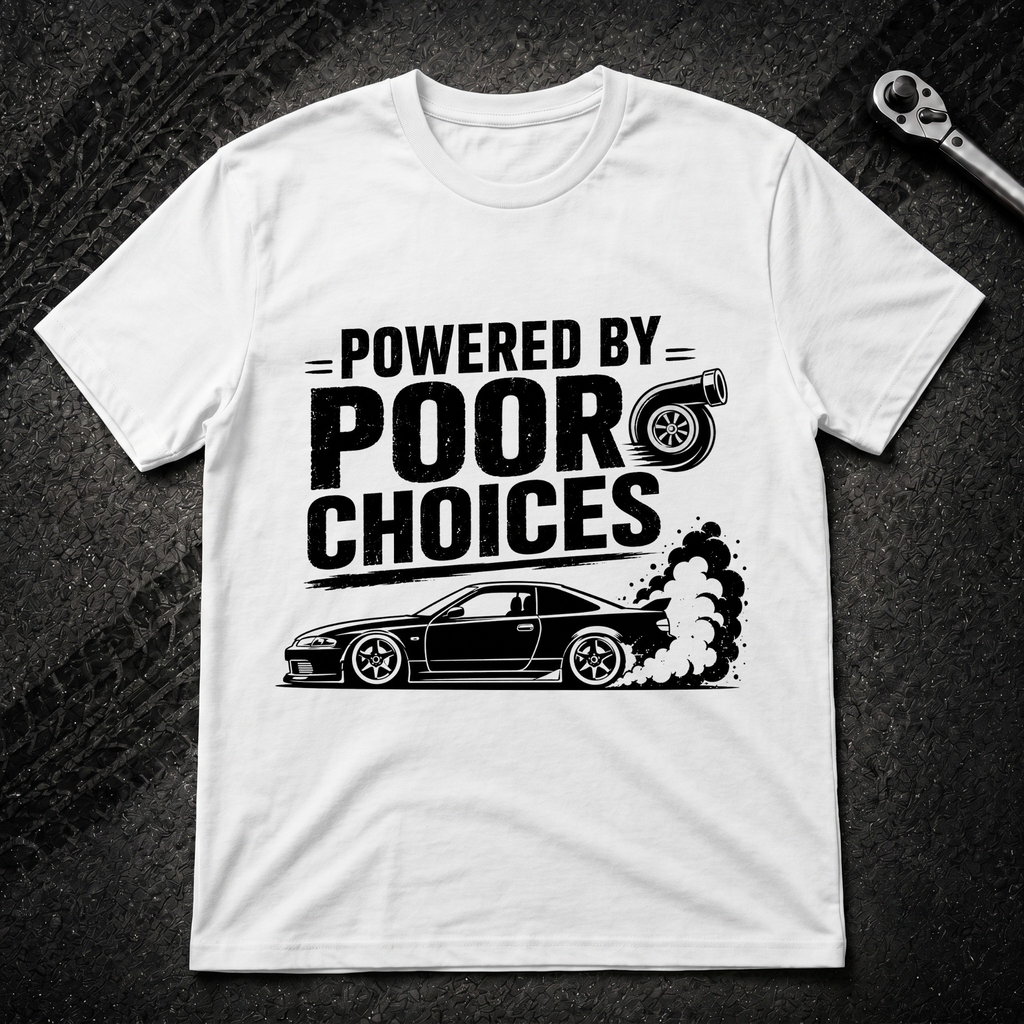 Powered By Poor Choices T-Shirt