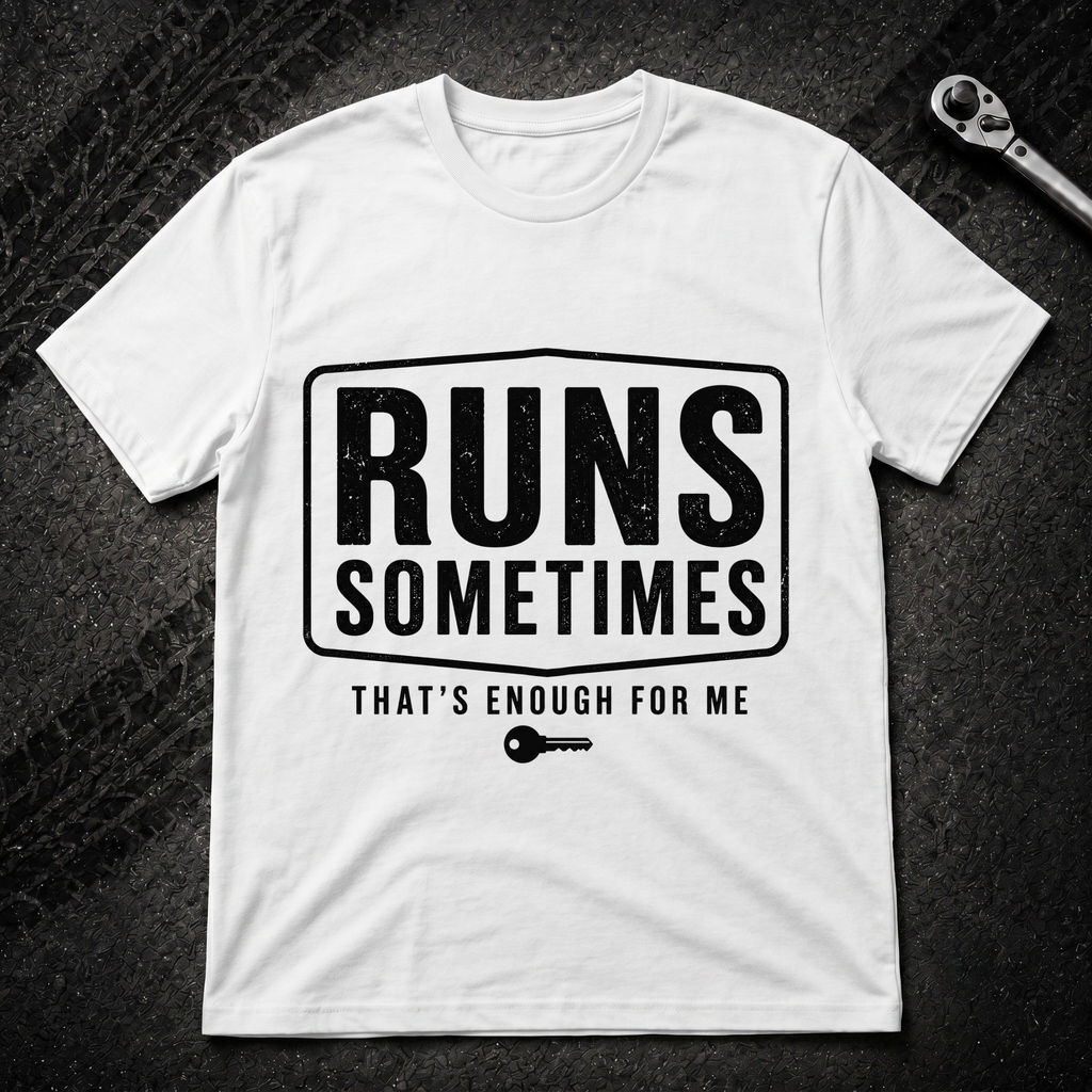 Runs Sometimes T-Shirt