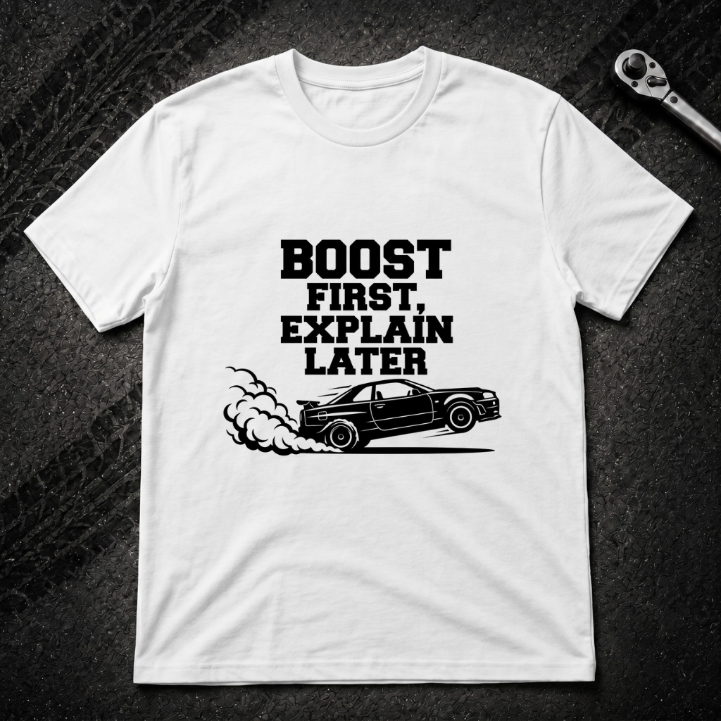 Boost first Explain later T-Shirt
