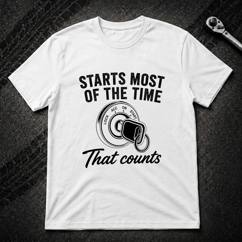 Starts Most Of The Time T-Shirt