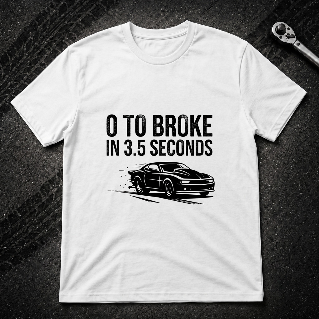 0 To Broke T-Shirt
