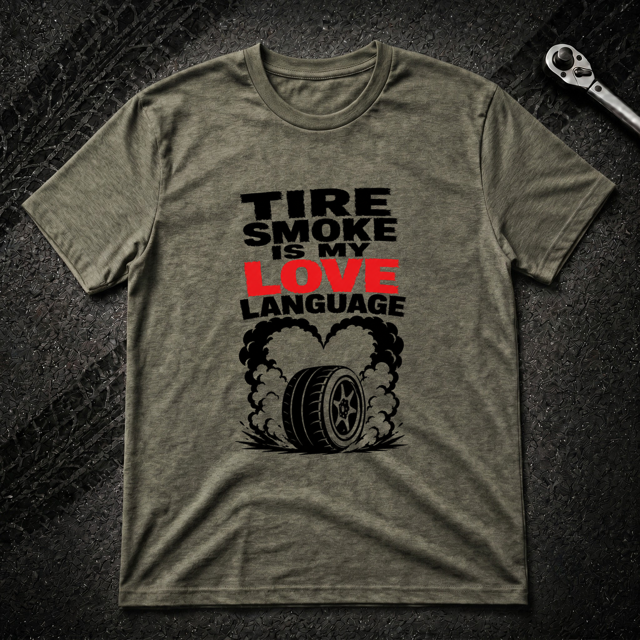 Tire Smoke T-Shirt
