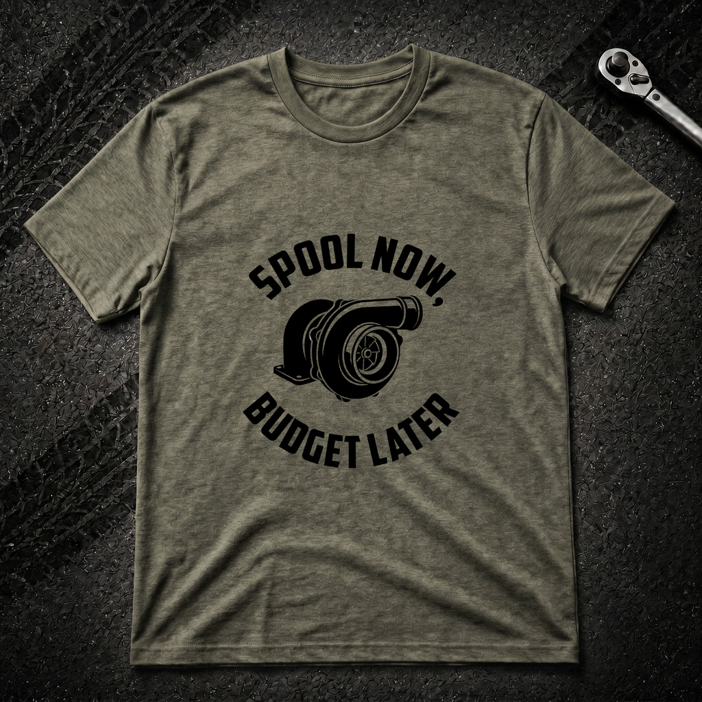 Spool Now Budget Later T-Shirt