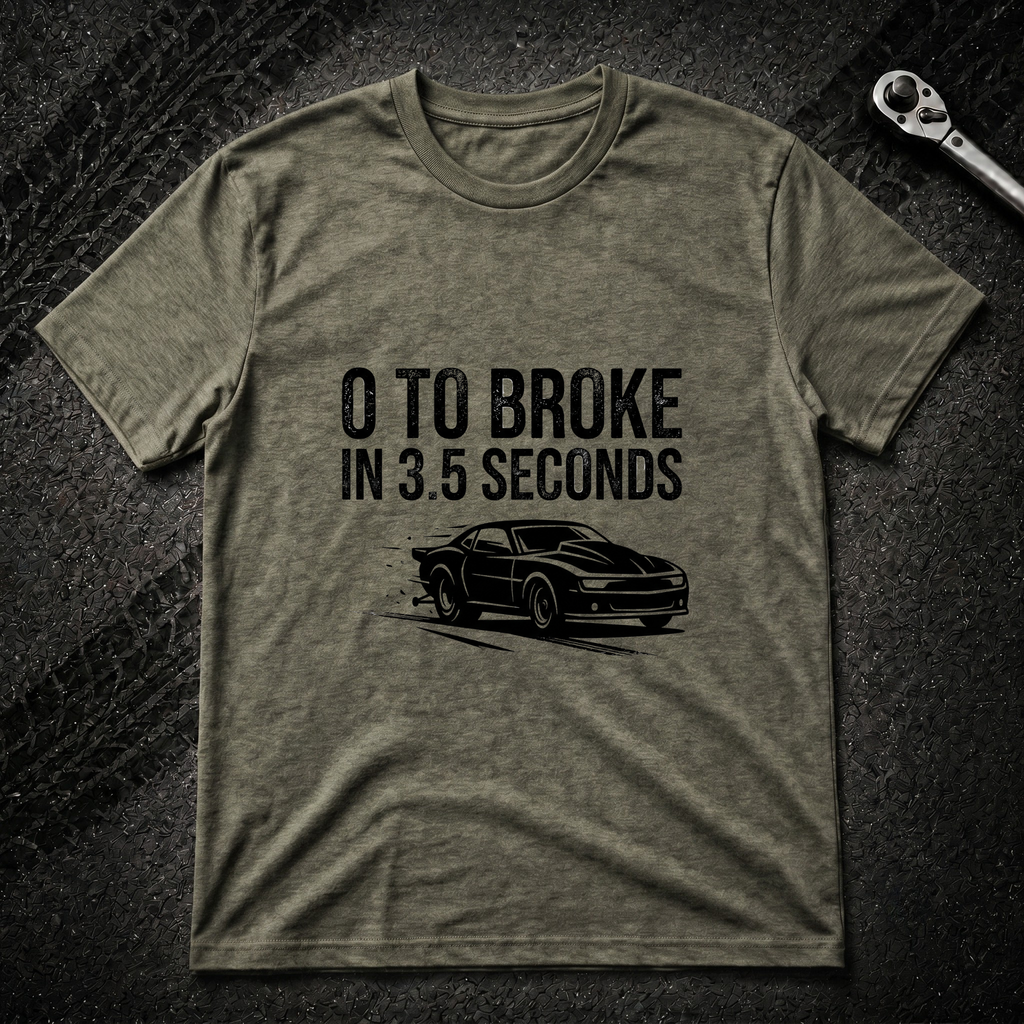 0 To Broke T-Shirt