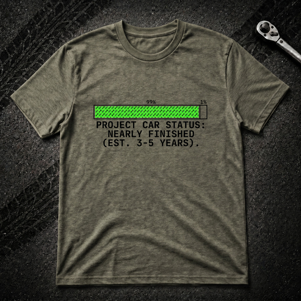 Project Car Status T-Shirt