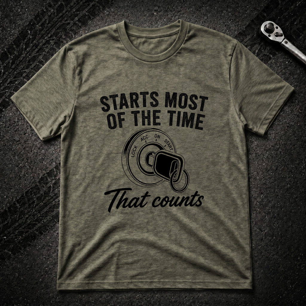 Starts Most Of The Time T-Shirt