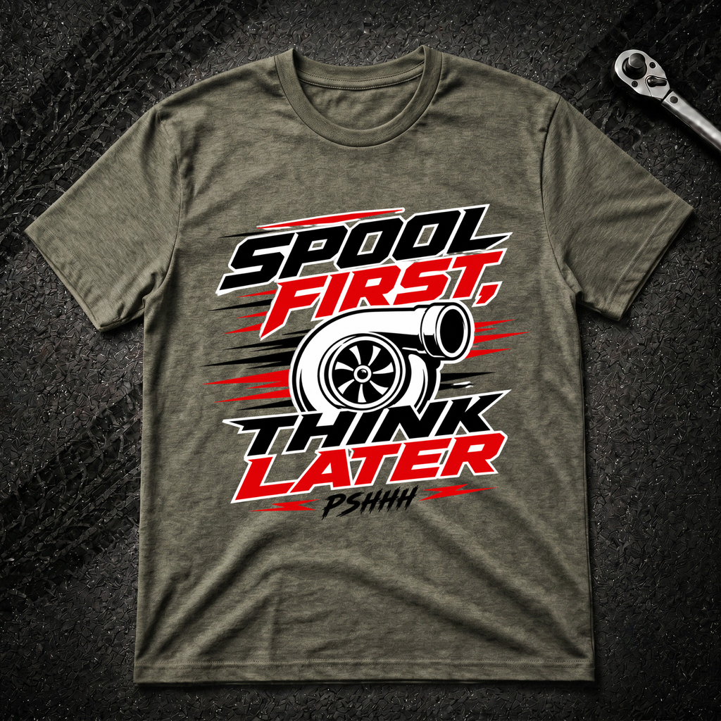 Spool First Think Later T-Shirt