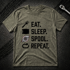 Eat Sleep Spool Repeat T-Shirt
