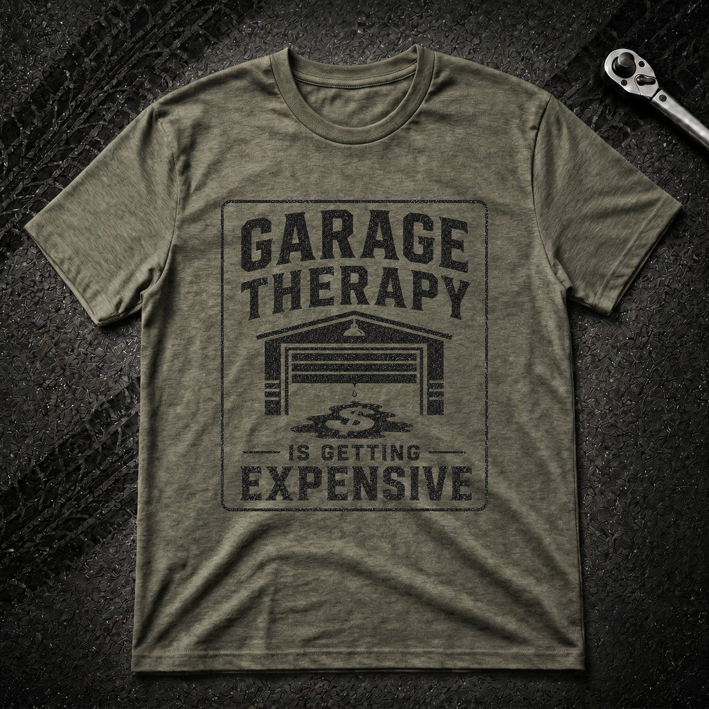 Garage Therapy Is Expensive T-Shirt
