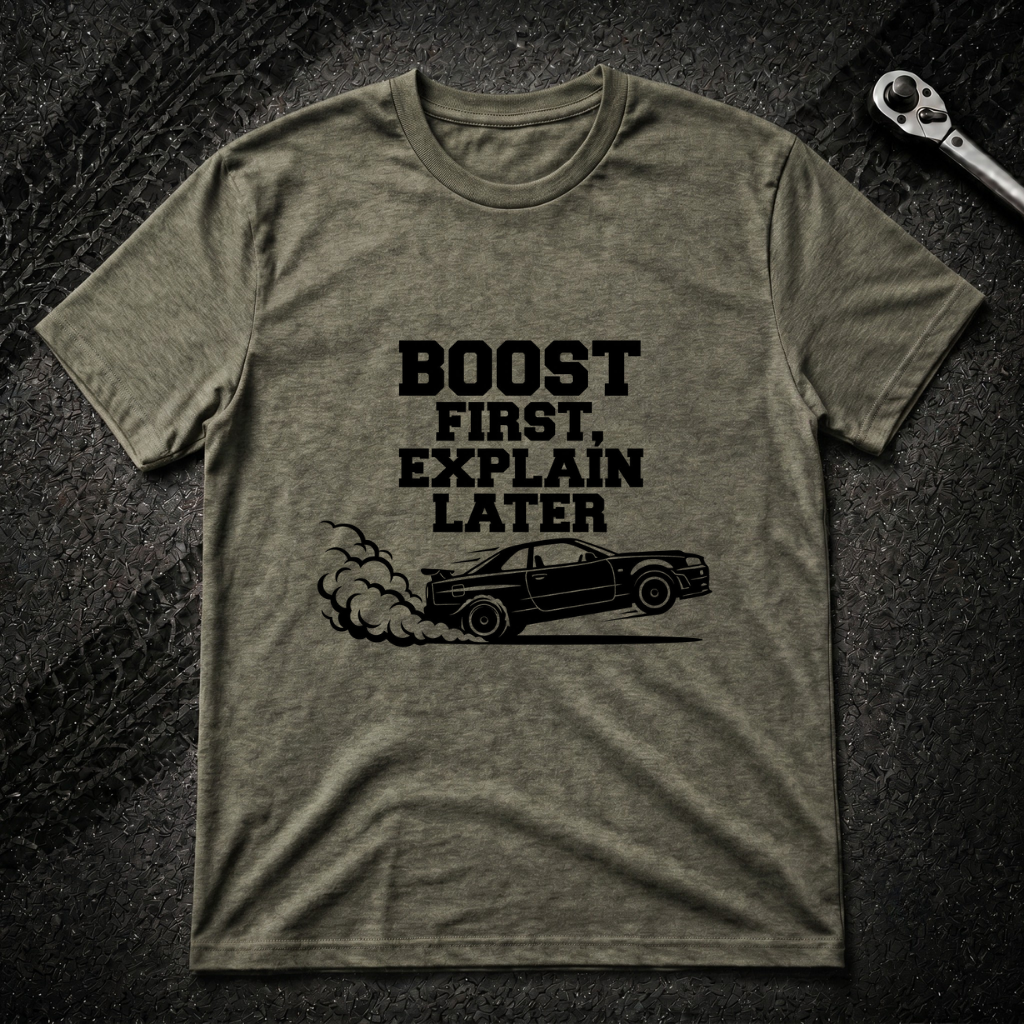 Boost first Explain later T-Shirt
