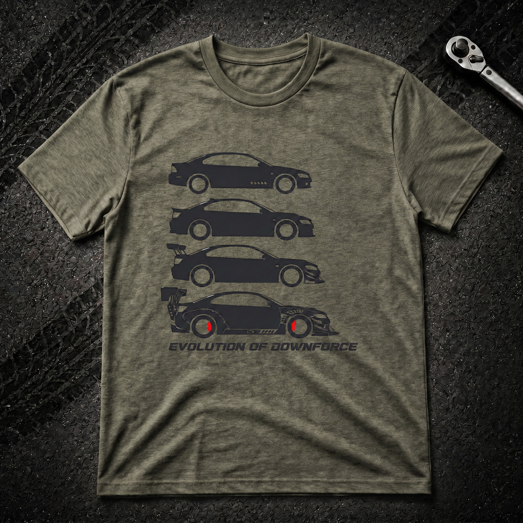 Evolution Of Downforce T-Shirt