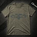 Check Wallet Light T-Shirt