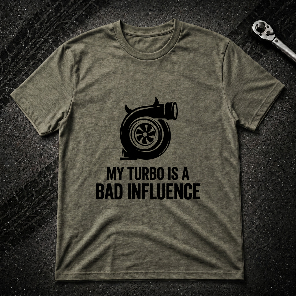 My Turbo Is A Bad Influence T-Shirt