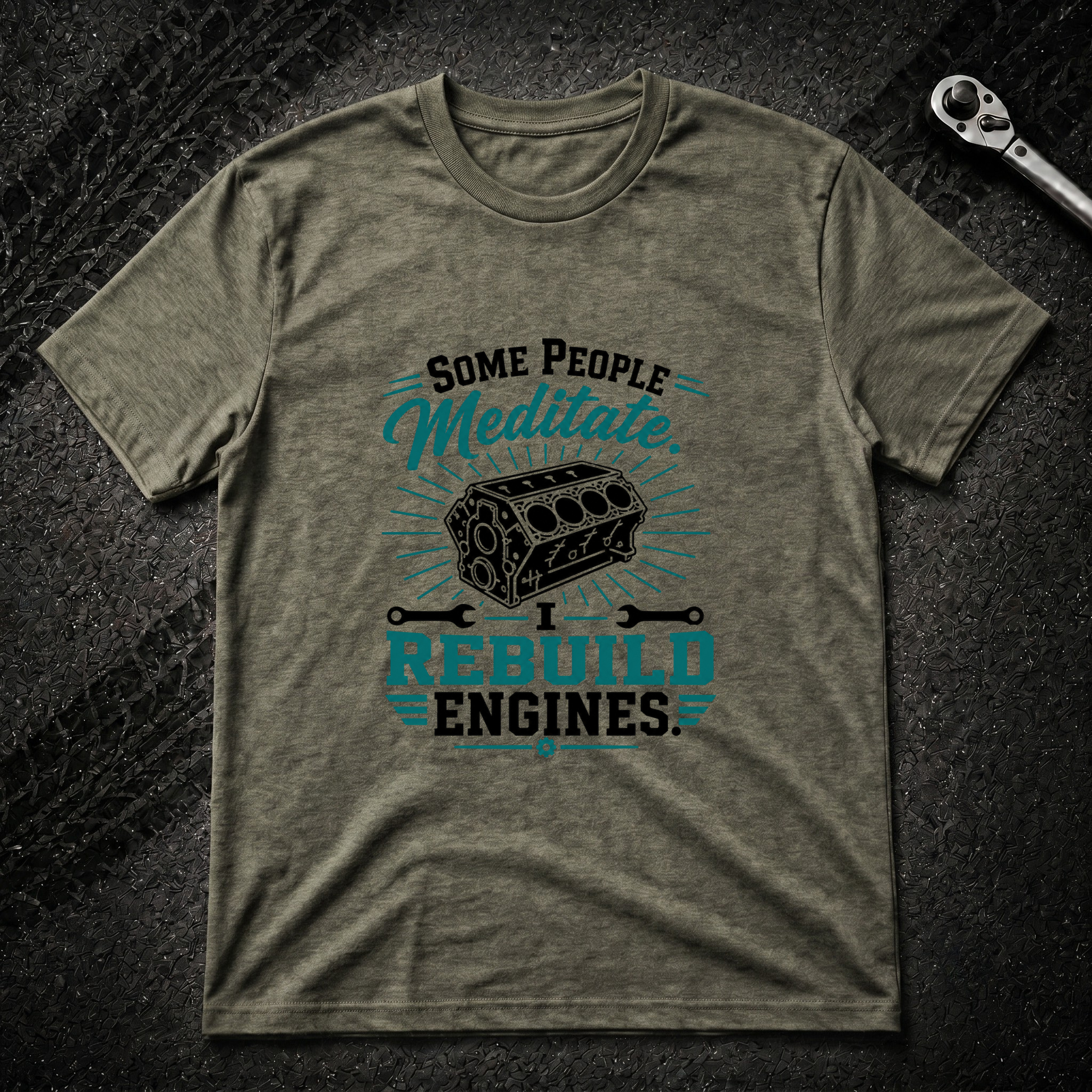 Some People Meditate T-Shirt