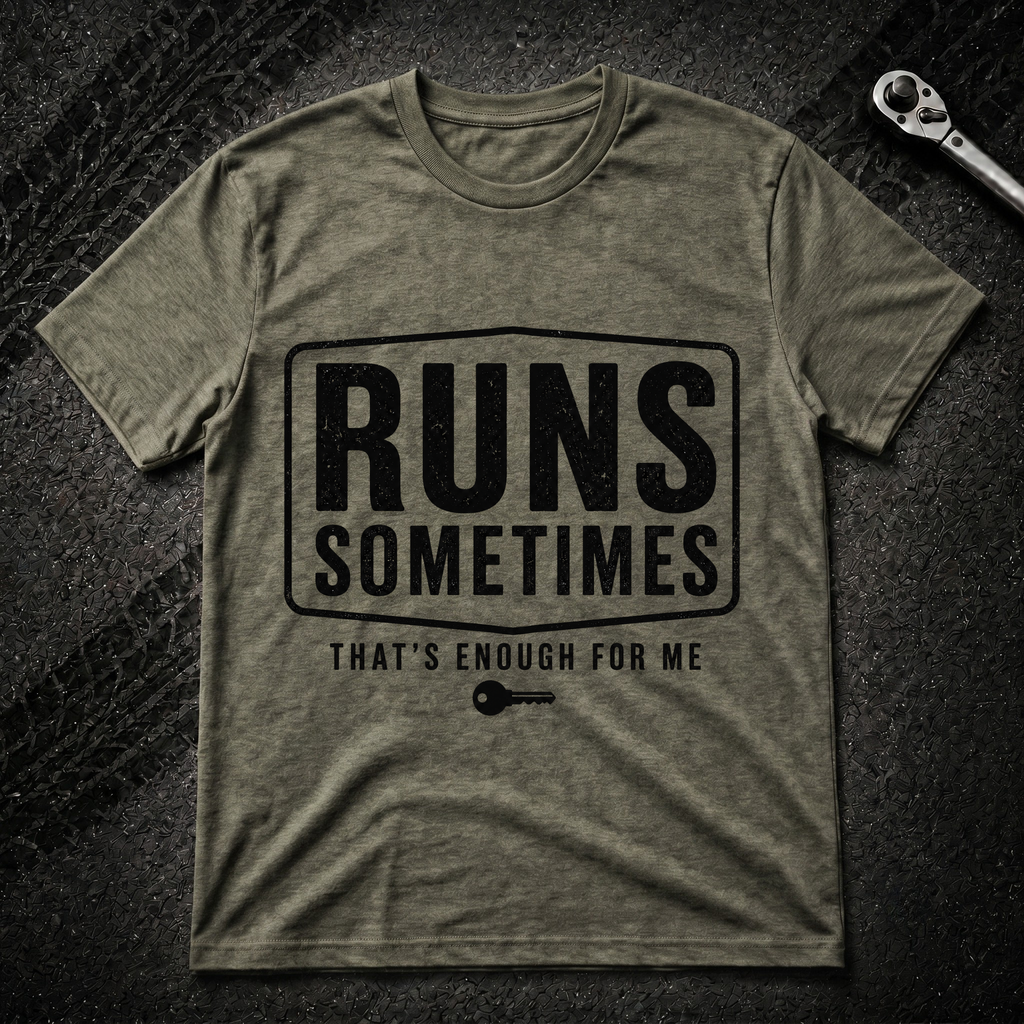 Runs Sometimes T-Shirt