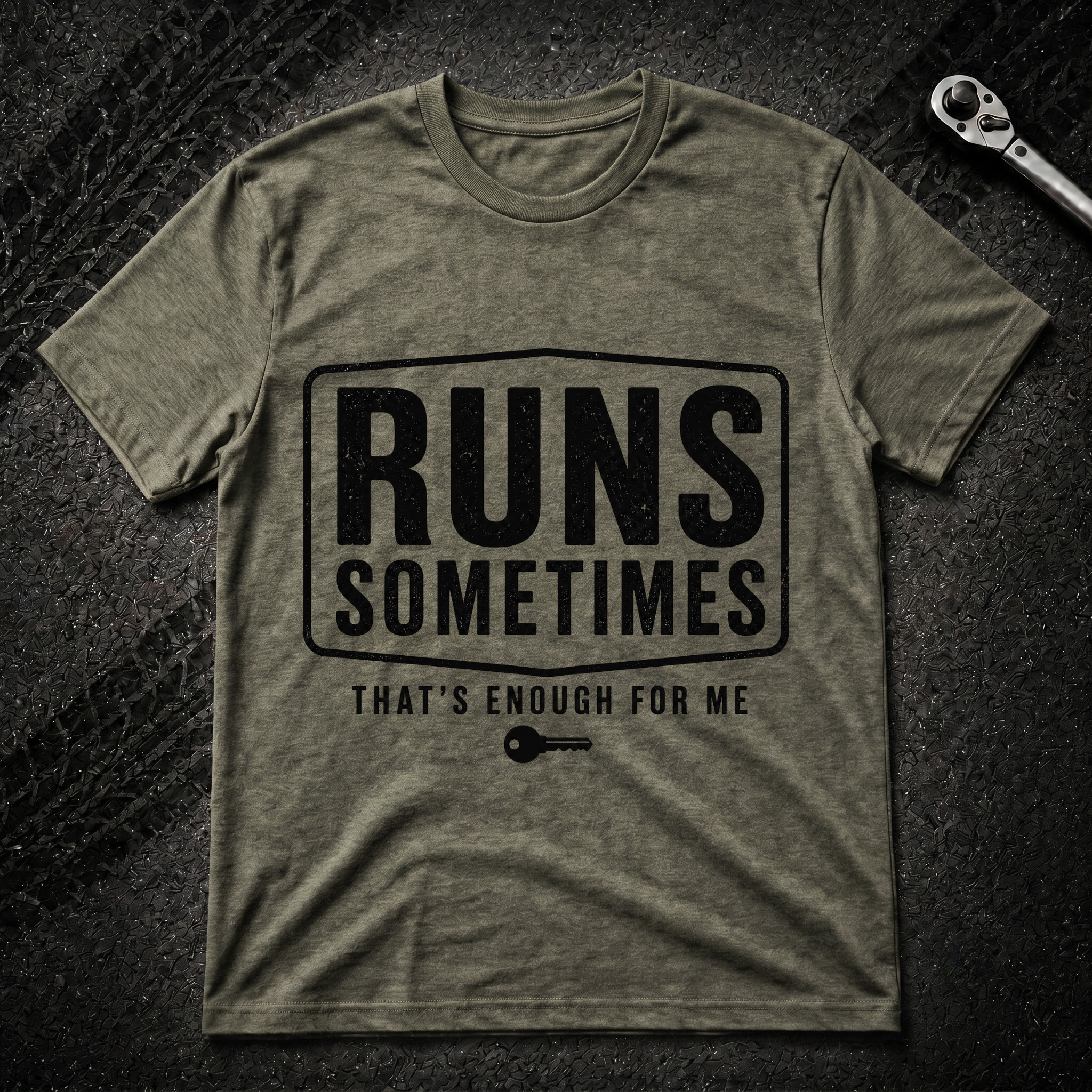 Runs Sometimes T-Shirt