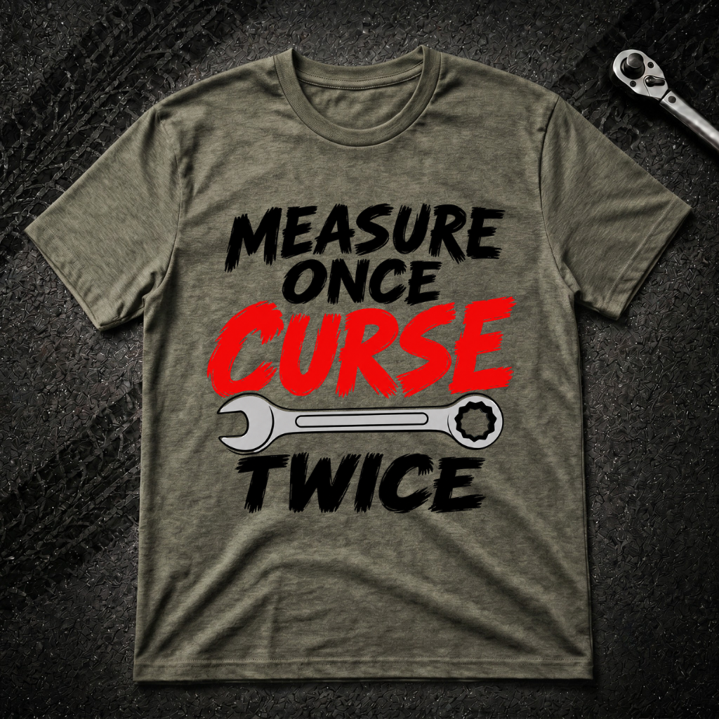 Measure Once T-Shirt